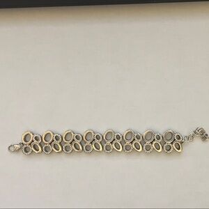 Brighton  Silver Floral Bracelet